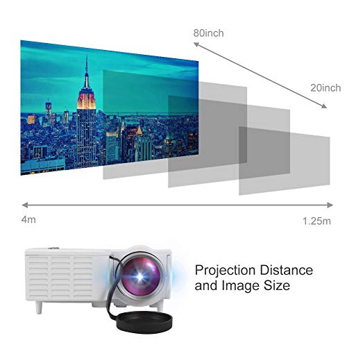Bewinner-Proyector-porttil-HD-1080P-LED-Mini-proyector-de-cine-en-casa-con-cable-400-Lux-Compatible-con-HDMI-VGA-AV-USB-SD-y-enchufe-de-110-240V-UE-Blanco
