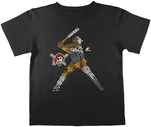 MLB Pittsburgh Pirates Hey Batta Batta Tee, Black, Small