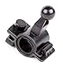 EKIND Universal Replacement Cradle and Removable Bicycle and Motorcycle Mount 17mm Swivel Ball GPS Holder Compatible for Garmin GPS Nuvi (Black)