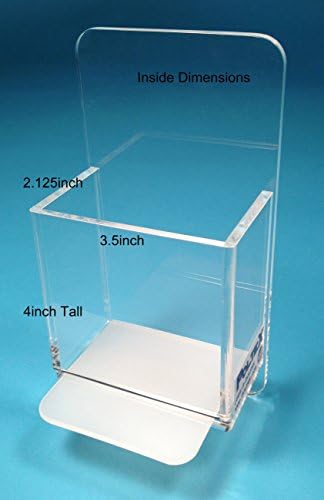 Poltex-HS-13026-T-Hand Sanitizer Holder, Wall Mount (foam tape)