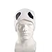 Moniku Team Skull Grunt Embroidered Beanie Knit Cap, White, One Size