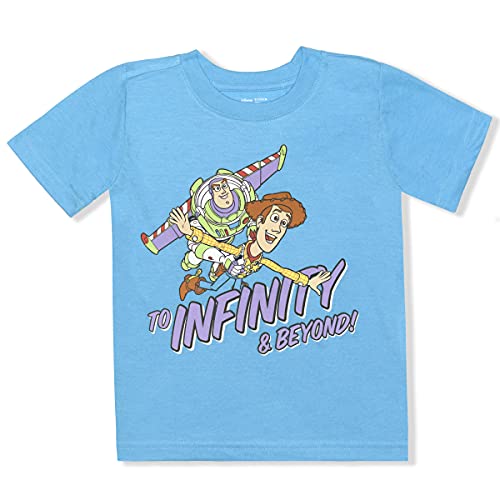 Disney Toy Story Boy's 2-Pack Buzz Lightyear Short Sleeve Tee Shirt Set ...
