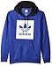adidas Originals Men's Solid Black Bird Hoodie