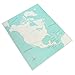 Montessori North America Wooden Puzzle Map with Labeled and Unlabeled Control Maps
