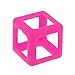 Protective Cover Case for Fidget Cube Relieves Stress & Anxiety Attention Toy (Hot Pink)