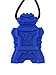 chubuddy Chewable Robot Pendant chewie robotz, non-toxic material-blue