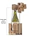 BSIRI Think for Bottle Puzzle Challenging Brain Teaser and Holder Game Functional Storage Ideal for Bottles Lover and Fun Gifts Hard Games