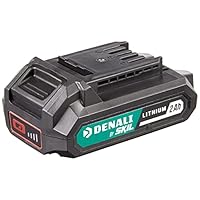 Amazon Brand - Denali by SKIL 20V 2.0Ah Lithium Battery