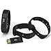 007plus T5 Bluetooth Smart Bracelet with Pedometer Sleep Tracker for IOS and Android Phones (Black)