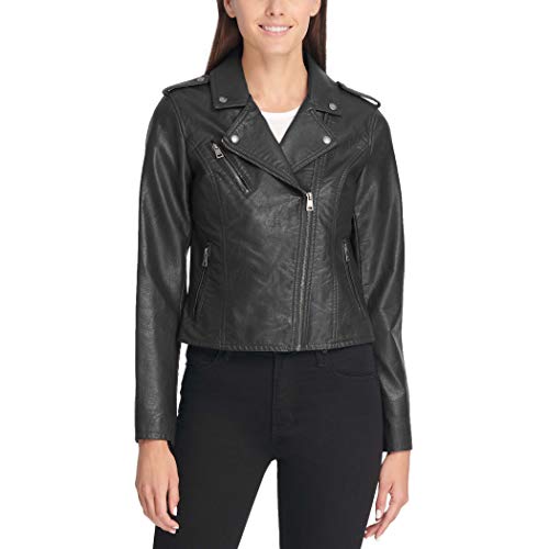 levi faux leather jacket