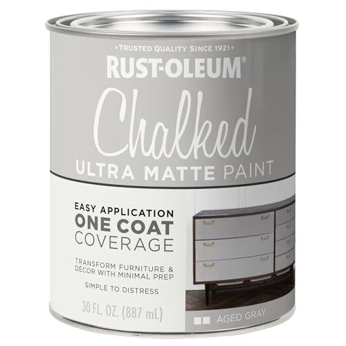 Rust-oleum Chalked All-in-one Matte Aged Gray Spray
