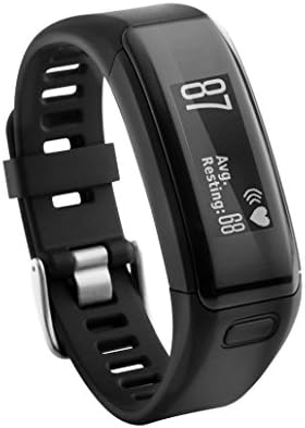 Garmin Vivosmart HR Replacement Strap Band,HARRYSTOER Adjustable Accessories Bracelet with Metal Clasps Watch Strap/Wristband Silicone Sports for Garmin Vivosmart HR Activity Tracker