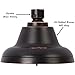Massage Shower Head With Mist - High Pressure Boosting, Multi-Function, Massaging Rainfall Showerhead For Low Flow Showers & Adjustable Water Saving Nozzle, 2.5 GPM - Oil-Rubbed Bronze