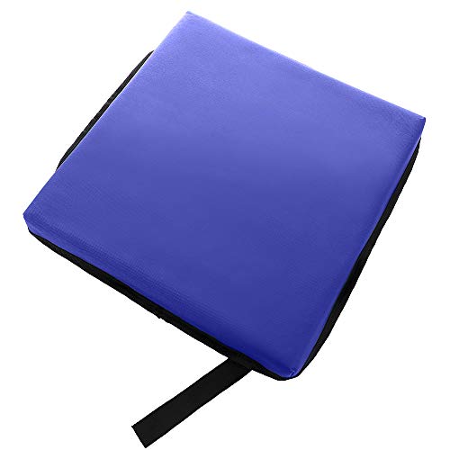 UHBGT Stadium Seat Cushion, Portable Cushion Stadium Seats Chairs Bleachers Chair Reclining Seat Outdoor Bench for Baseball Games,Football Games,Concert,Music Festival,Travel,Camping,Hiking,Blue