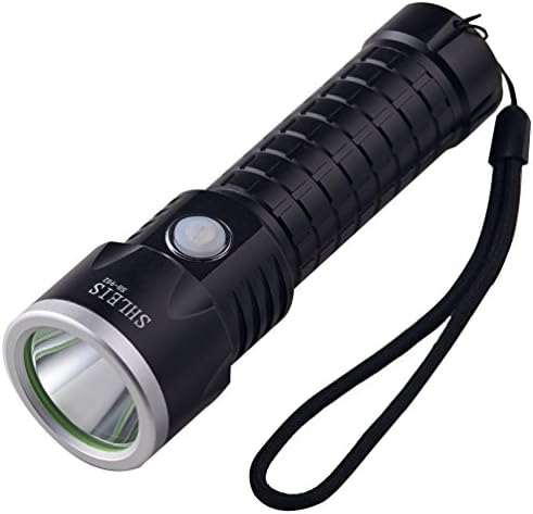Ultra Bright Tactical Flashlight Torch 1000 High Lumens 3 Light Modes For Camping Hinking with Rechargeable 26650 Battery
