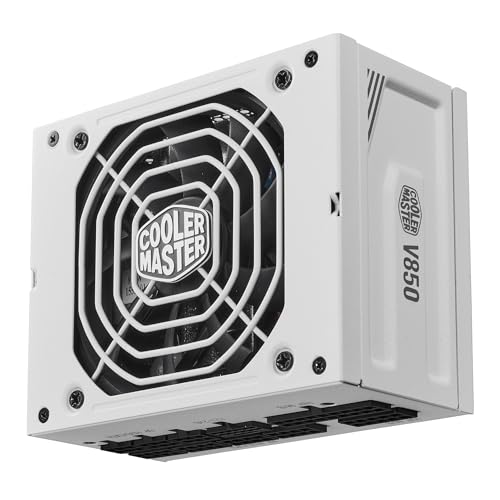 Cooler Master V850 Sfx Gold White Edition Full Modular, 850W, 80+ Gold Efficiency, Atx Bracket Included, Quiet Fdb Fan, Sfx Form Factor, 10 Year Warranty - View 12