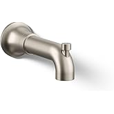 Kohler 27422-BN Tone™ Wall-Mount Bath spout with Diverter, Vibrant Brushed Nickel