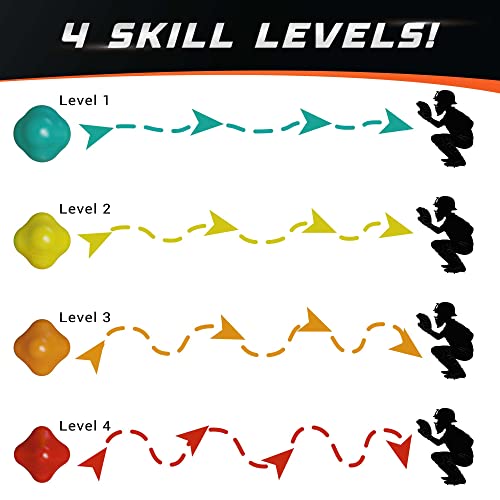 Precision Impact UltraBounce Reaction Balls (4 Difficulty Levels