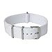 Archer Watch Straps | Nylon NATO Straps | Choice of Color and Size (White, 22mm)