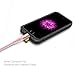 iPhone Charger, [Apple MFi Certified] 6ft Lightning to USB Data Sync Cable for iPhone 7S/7, Compatible With iOS 10， Rose Golden