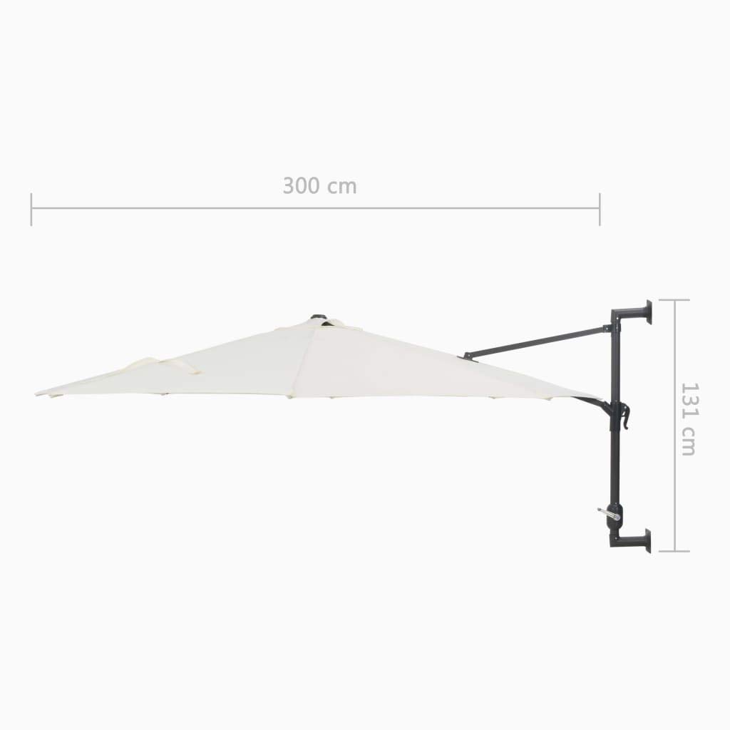 Tidyard Wall Mounted Parasol With Metal Buy Online In Botswana At Desertcart