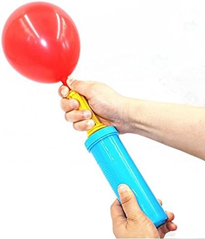 HonYan Hand Pump - Double Action Air Balloon Pump Inflator for Balloons, Exercise Balls, Yoga Balls, Pool Floats