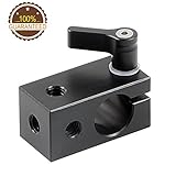 15mm Rod Clamp Rail Clamp Adapter w/ Four 1/4
