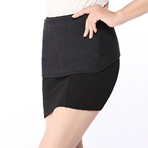 Zcargel Unisex Thicken Cashmere Lumbar Kidney Warmer Belt Adjustable Cozy Waist Protector Wrap Lower Back Pain Thermal Support Brace Waisband