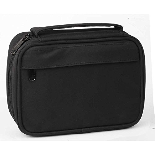 1 X Bible Cover Paper Back Microfiber Black