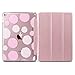 ULAK iPad Pro 9.7 Case, Slim Smart Case Stand for Apple iPad Pro 9.7 Inch 2016 PU Leather Colorful Clear Back Cover,Not Fit iPad 9.7 2017 (Rose Gold)