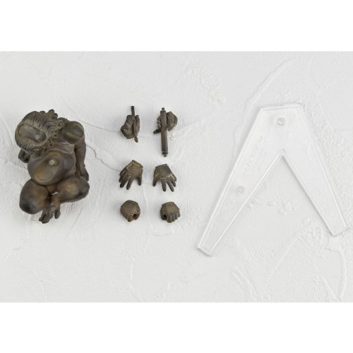 Kaiyodo Takeya Revoltech Action Figure: #002 Komokuten Wooden Version