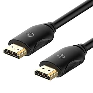 Rankie HDMI-Kabel, High-Speed HDTV-Kabel, Ondersteunt Ethernet, 3D, 4K en Audio Return, 4,5 m, Zwart