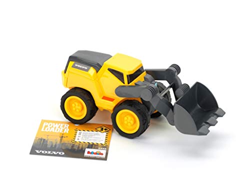 Theo Klein 2429 Volvo Power Radlader | Radlader im Maßstab 1:24 | Mit Breiten Reifen und Schaufel mit robusten Gelenken | Maße: 24 cm x 11,5 cm x 11 cm | Spielzeug für Kinder ab 3 Jahren