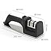 Butily Knife Sharpener Steel Chefs Choice Coarse-2 Stage Diamond Coated sharpening with Ceramic Rod - Non-Slip Base sharpening Knife Easy to Control-Butily Knife Sharpening