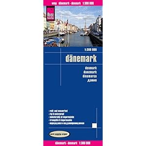Denmark 2016 : Rip & Waterproof Map by Reise Know-How (English, Spanish, French, German and Russian Edition)