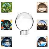 Neewer 150mm/5.9inch Clear Crystal Ball Globe with a Crystal Stand for Feng Shui/Divination or Wedding/Home/Office Decoration