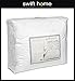 Swift Home King Comforter - Lightweight & Extra Soft Down Alternative Bedding - All-Season Comfortable Bed Comforter - Wrinkle Fade Stain Resistant - Navy, King