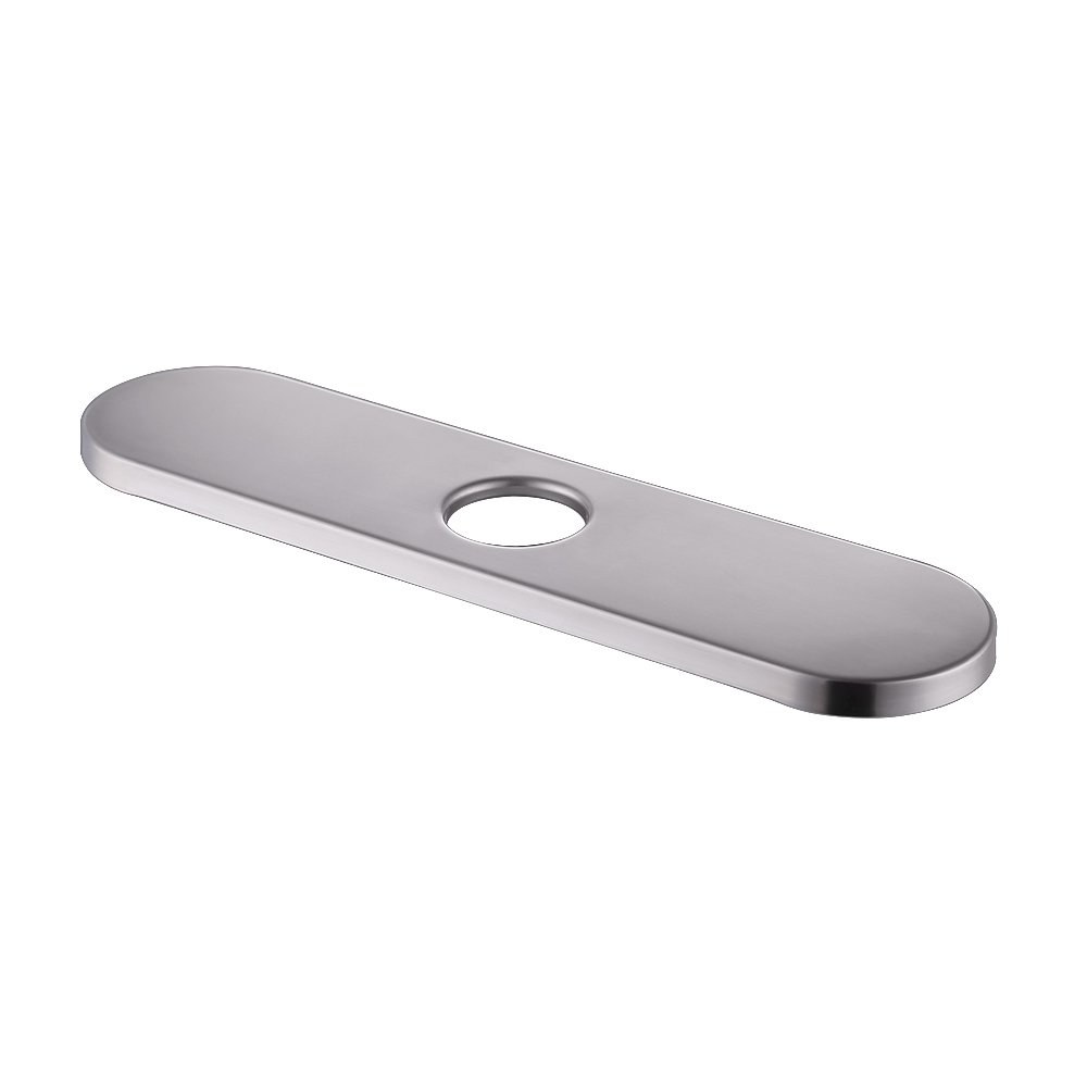 Best Escutcheon Kitchen Faucet Brushed
