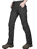 HARD LAND Women’s Mechanical Stretch Tactical Cargo Pants Waterproof Ripstop EMS BDU Pant Lightweight Hiking