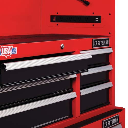 CRAFTSMAN Tool Chest with Drawer Liner Roll/Tray Set, 41Inch, 6 Drawer