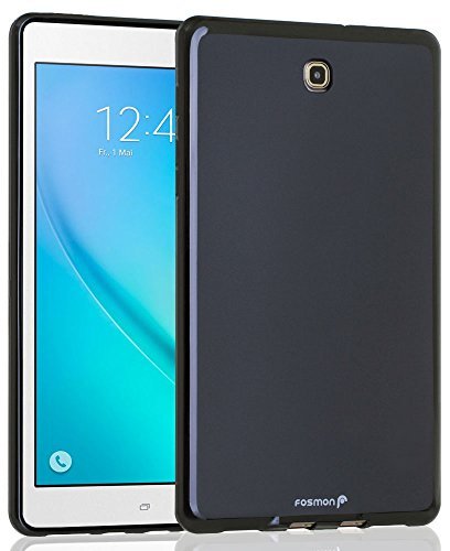 Galaxy Tab S2 8.0 Case - Fosmon [DURA FROST] Smooth Durable & Flexible SLIM-Fit Cover for Samsung Galaxy Tab S2 8.0 - Black