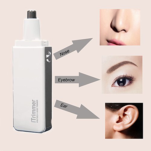 Facial Ear Nose Hair Trimmer Water Resistant Cutting Blades,LED Light,Wet/Dry Beauty & Personal Care, Shave & Hair Removal, Men's, Nose & Ear Hair Trimmers