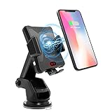 Wireless Car Charger,Qi Motor Automatic Infrared Sensor Qi Wireless Charger Car Mount, One-Touch Phone Holder Compatible Samsung Galaxy S8/S7/S7 Edge Note 8 & 5W for iPhone X/8/8 Plus & Qi-Enable