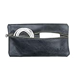 Leather All Purpose Utility & Charger Case for