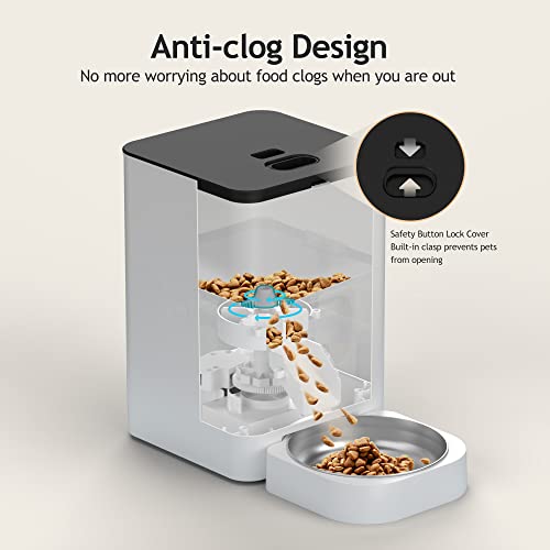VOLUAS Automatic Cat Feeders Automatic Pet Feeders for Cats and Dogs