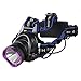 WindFire 2000 Lumens CREE XM-L T6 U2 LED 3 Modes Design Outdoor Sport Headlamp 18650 Rechargeable Battery Head Light Torch Flashlight with Charger for Outdoor Hiking, Riding, Camping, Climbing etc..