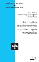 Droit et régulations des activités économiques
