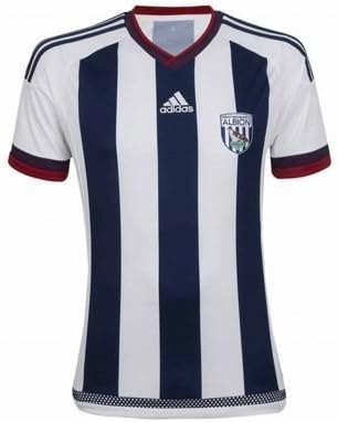West Bromwich Albion (WBA) Shirt by Adidas for leisure or Training