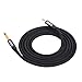 AIHIKO 1/4 to 1/8 Stereo Cable with Zinc Alloy Housing and Gold Plugs Nylon Braid 6.35mm to 3.5mm TRS Mini Jack Audio Cord for Phone, Laptop, Home Theater Devices and Amplifiers - 6 Feet
