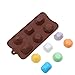 YunKo 3D Gem Diamond Cool Ice Cube Chocolate Soap Tray Mold Silicone Party Maker